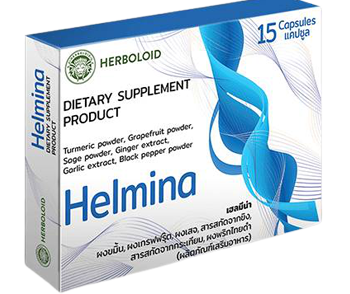 Helmina ต้านปรสิต ช่วยปรับสมดุลของลำไส้ด้วย สมุนไพรธรรมชาติ Helmina ต้านปรสิต ช่วยปรับสมดุลของลำไส้ด้วย สมุนไพรธรรมชาติ